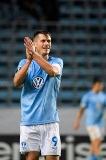 181004 Markus Rosenberg or Malmö FF during the Europe League group stage match between Malmö FF and Besiktas on October 4, 2018 in Malmö Photo Ludvig Thunman BILDBYR N code LT 35544  Copyright: LUDVIGxTHUNMAN BB181004LT070