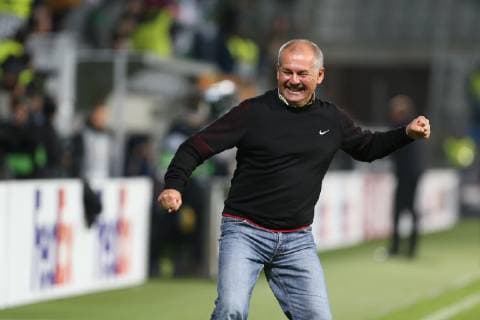 JABLONEC 04.10.2018 PILKA NOZNA FOOTBALL LIGA EUROPY - UEFA EUROPA LEAGUE FK JABLONEC - DYNAMO KIEV NZ. PETR RADA TRENER HEAD COACH (FK JABLONEC) FOT. MICHAL CHWIEDUK FOKUSMEDIA NEWSPIX.PL --- Newspix.pl  181004CHW093