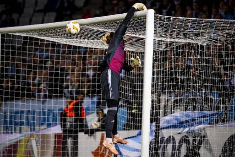 181004 Goalkeeper Loris Karius of Besiktas sees the ball scoring 1 0 fall behind him during the Europe League group stage match between Malmö FF and Besiktas on October 4, 2018 in Malmö Photo Ludvig Thunman BILDBYR N code LT 35544  Copyright: LUDVIGxTHUNMAN BB181004LT106