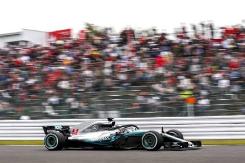 Motorsports: FIA Formula One World Championship WM Weltmeisterschaft 2018, Grand Prix of Japan, World Championship 2018 Grand Prix Japan 44 Lewis Hamilton (GBR, Mercedes AMG Petronas F1 Team), Suzuka Japan