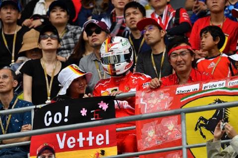 Fans formula 1 GP Japan in Suzuka 06 10 2018 Photo mspb Jerry Andre Photo mspb Jean Petin Fans Formula 1 GP Japan 2018