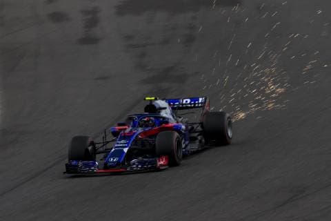 6th October 2018, Suzuka International Racing Course, Suzuka City, Japan; Formula One Grand Prix of Japan, qualification; Red Bull Toro Rosso Honda driver Pierre Gasly  ActionPlus12068394 StephenxBlackberry