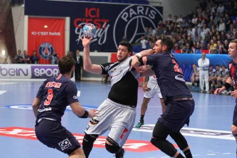 Nicolas Tournat (Nantes) HANDBALL : Velux EHF Champions League - 4eme journee - Paris Saint-Germain HB vs HBC Nantes - 06 10 2018 KevinDomas Panoramic 