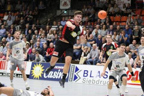 TuS N Luebbecke vs HC Elbflorenz Dresden Handball 2 Bundesliga 06 10 2018 TuS N Luebbecke vs HC Elbflorenz Dresden Handball 2 Bundesliga 06 10 2018 Luebbecke Copyright: xEIBNER PeterxFranzx EP_PFZ