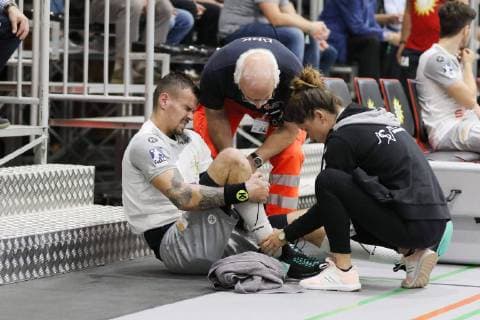 Roman Becvar HC Elbflorenz Dresden 33 is provided TuS N Luebbecke vs HC Elbflorenz Dresden Handball 2 Bundesliga 06 10 2018 TuS N Luebbecke vs HC Elbflorenz Dresden Handball 2 Bundesliga 06 10 2018 Luebbecke Copyright: xEIBNER JanxStrohdiekx EP_JSK