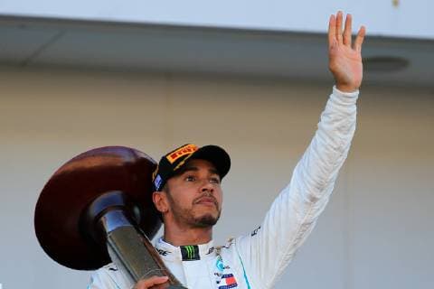 7th October 2018, Suzuka International Racing Course, Suzuka City, Japan; Formula One Grand Prix of Japan, race day; Mercedes AMG Petronas Motorsport, Lewis Hamilton  ActionPlus12068988 Octane