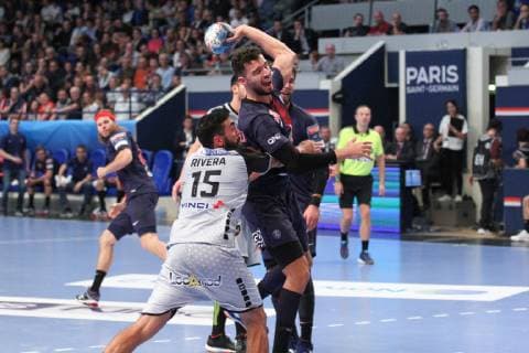 Nedim Remili (Paris) HANDBALL : Velux EHF Champions League - 4eme journee - Paris Saint-Germain HB vs HBC Nantes - 06 10 2018 KevinDomas Panoramic 