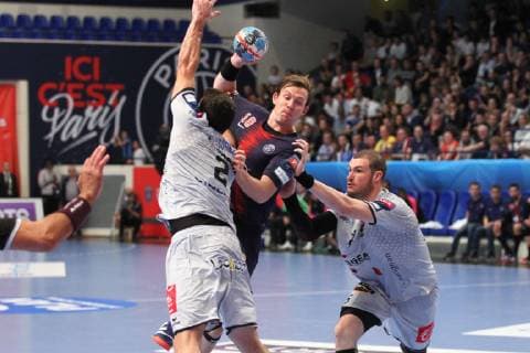 Sander Sagosen (Paris) HANDBALL : Velux EHF Champions League - 4eme journee - Paris Saint-Germain HB vs HBC Nantes - 06 10 2018 KevinDomas Panoramic 