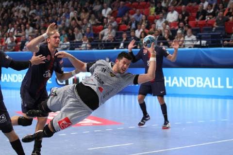 Nicolas Tournat (Nantes) HANDBALL : Velux EHF Champions League - 4eme journee - Paris Saint-Germain HB vs HBC Nantes - 06 10 2018 KevinDomas Panoramic 