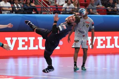 Luka Karabatic (Paris) HANDBALL : Velux EHF Champions League - 4eme journee - Paris Saint-Germain HB vs HBC Nantes - 06 10 2018 KevinDomas Panoramic 