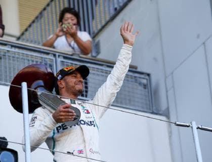 Motorsports: FIA Formula One World Championship WM Weltmeisterschaft 2018, Grand Prix of Japan, World Championship 2018 Grand Prix Japan 44 Lewis Hamilton (GBR, Mercedes AMG Petronas F1 Team), Suzuka Japan