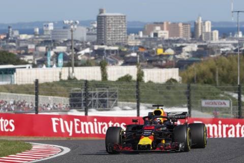 Motorsports: FIA Formula One World Championship WM Weltmeisterschaft 2018, Grand Prix of Japan, World Championship 2018 Grand Prix Japan 3 Daniel Ricciardo (AUS, Red Bull Racing), Suzuka Japan