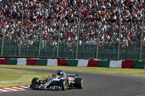 Motorsports: FIA Formula One World Championship WM Weltmeisterschaft 2018, Grand Prix of Japan, World Championship 2018 Grand Prix Japan 44 Lewis Hamilton (GBR, Mercedes AMG Petronas F1 Team), Suzuka Japan
