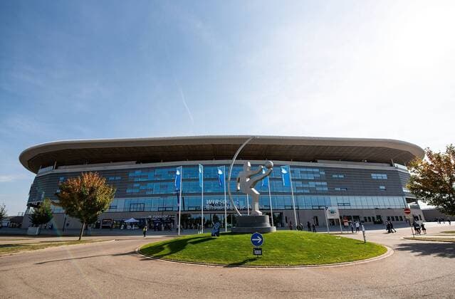 07 10 2018 xfux Soccer 1 Bundesliga TSG 1899 Hoffenheim Eintracht Frankfurt emspor v l Exterior Exterior View Overview Wirsol Rhein Neckar Arena Stadium DFL DFB REGULATIONS PROHIBIT ANY USE OF PHOTOGRAPH as IMAGE SEQUENCES and or QUASI VIDEO Sinsheim