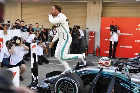 Motorsports: FIA Formula One World Championship WM Weltmeisterschaft 2018, Grand Prix of Japan, World Championship 2018 Grand Prix Japan 44 Lewis Hamilton (GBR, Mercedes AMG Petronas F1 Team), Suzuka Japan
