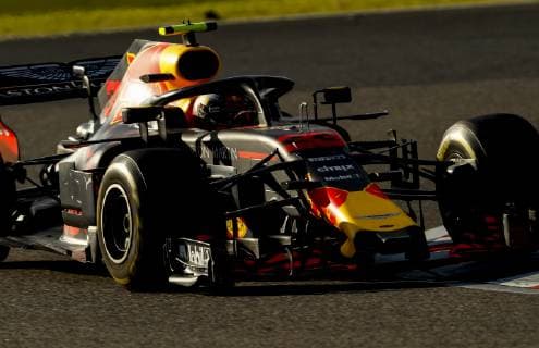 Motorsports: FIA Formula One World Championship WM Weltmeisterschaft 2018, Grand Prix of Japan, World Championship 2018 Grand Prix Japan 33 Max Verstappen (NDL, Red Bull Racing), Suzuka Japan