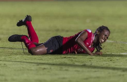 Fußball, Damen, Mexiko - Trinidad & Tobago October 7, 2018 - Cary, NC, United States - Cary, NC - October 7, 2018: Mexico defeated Trinidad & Tobago 4-1 during the group stage of the 2018 CONCACAF Women s Championship at WakeMed Soccer Park. Naomie Guerra - ZUMAt139 20181007_zaa_t139_098 Copyright: xBradxSmithx