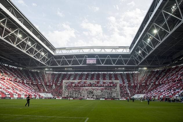 Choreography of the fans out of D Fan curve Mood Football 1 Bundesliga 7 Gameday Fortuna Duesseldorf D FC Schalke 04 GE 0 2 on 06 10 2018 in Dusseldorf Germany DFL regulations prohibit any use of images as image sequences and or quasi video