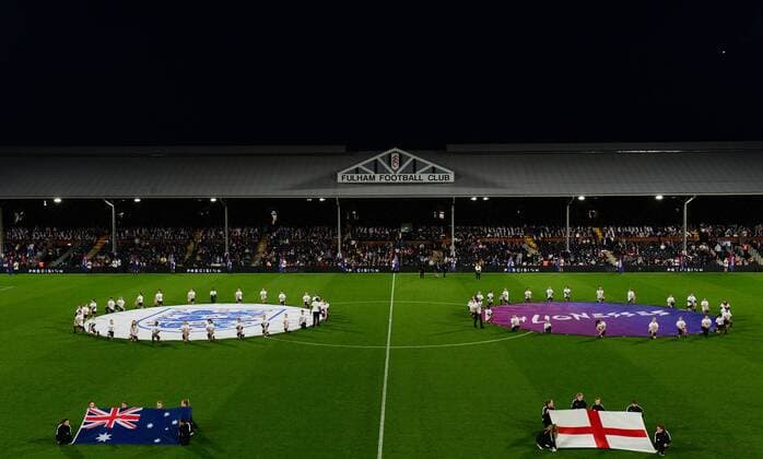 General View (GV) ahead of the the Women s International Friendly L?nderspiel match between England Women and Australia at Ashton Gate, Bristol, England on 9 October 2018. Copyright: xBradleyxCollyerx PMI-2302-0037