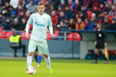 October 9, 2018. - Russia, Moscow. - FC Zenit player Aleksander Kokorin and FC Krasnodar player Pavel Mamaev beat up three people - department chief at the Russian Industry and Trade Ministry Denis Pak, General Director of the Central scientific research automobile and automotive engine institute NAMI Sergey Gaisin and Vitaly Solovchuk, Belarusian-born driver of Channel One host Olga Ushakova, in downtown Moscow. Kokorin s club FC Zenit St. Petersburg and Mamaev s FC Krasnodar have both publicly condemned their players actions. FC Krasnodar said in a statement that it was seeking to annul Mamaev s contract. DmitryxGolubovich 