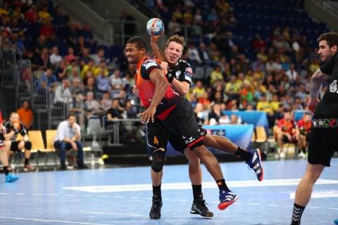 Adam Nyfjall IFK Kristianstad Rhein Neckar Loewen vs IFK Kristianstad EHF Champions League 10 10 2018 Photo Eibner Rhein Neckar Loewen vs IFK Kristianstad EHF Champions League 10 10 2018 Mannheim Copyright: xNeisx Eibner-Pressefotox EP_ans