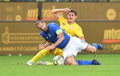 Photo LaPresse - Tano Pecoraro 10 October 2018 City Genova - (Italy) Soccer Italia vs Ucraina Race Friendly- "Luigi Ferraris" Stadium in the pic: chiellini giorgio  Copyright: xTanoxPecoraro LaPresse LaPresse x