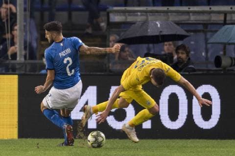 Cristiano Piccini (Italy) during the UEFA Nations League Friendly match between Italy 1-1 Ukraine at Luigi Ferraris Stadium on October 10, 2018 in Genova, Italy. .  (87634006)