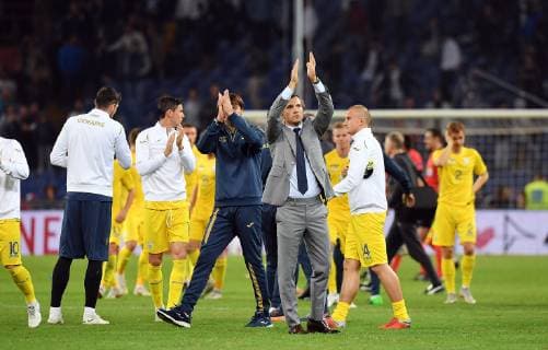 Photo LaPresse - Tano Pecoraro 10 October 2018 City Genova - (Italy) Soccer Italia vs Ucraina Race Friendly- "Luigi Ferraris" Stadium in the pic: shevchenko andriy  Copyright: xTanoxPecoraro LaPresse LaPresse x