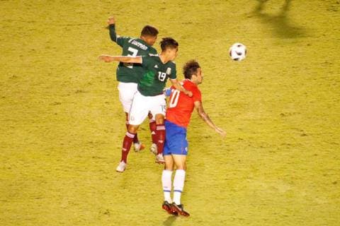 October 11 2018 EUM20181011DEP03 JPG MONTERREY NL SoccerFutbol Mexico Costa Rica October 11, 2018 Actions of the friendly match between the teams of Mexico and Costa Rica in the University Stadium of Nuevo Leon played in the University Stadium of Nuevo Leon Photo Agency EL UNIVERSALGerardo Velazquez De LeonRCC Latin News October 11 2018  - ZUMAu78_ 20181011_zaf_u78_086 Copyright: xElxUniversalx