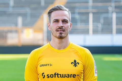 11 10 2018 xfux Soccer 2 Bundesliga SV Darmstadt 98 Photo Calling Season 2018 2019 PortraÌttermin 2018 2019 emspor emonline deloka v l Rouven Kai Sattelmaier SV Darmstadt 98 Darmstadt