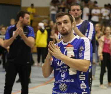 12 10 2018 xmgx Handball 3 Liga SG Bruchköbel HSG Hanau v l Disappointment HSG Bruchköbel Hessen Germany DEU