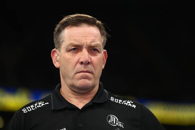 Alfred Gislason Manager THW Kiel Rhein Neckar Loewen vs. THW Kiel DKB Handball Bundesliga 13 10 2018 Photo Eibner Rhein Neckar Loewen vs. THW Kiel DKB Handball Bundesliga 13 10 2018 Mannheim Copyright: xEIBNER Alexander_Neisx EP_ANS