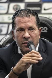 Photo Paola Garbuio LaPresse October 13, 2018 M9 Venezia store ,Mestre (ve), Italy soccer presentazione nuovo allenatore Venezia ,Walter Zenga In the pic:Walter Zenga venice new football mister  Copyright: xPaolaxGarbuio LaPressex