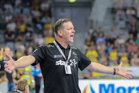 Alfred Gislason THW Kiel Manager Rhein Neckar Loewen THW Kiel 1 HBL Mannheim Copyright: xRoskaritzx Eibner-Pressefotox EP_kess_rrz
