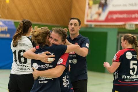 Lisa Gebhard SG H2Ku Herrenberg Kuties 19 SG H2Ku Herrenberg Kuties vs DJK MJC Trier Handball 2 Bundesliga Women HBF season 18 19 14 10 2018 SG H2Ku Herrenberg Kuties vs DJK MJC Trier Handball 2 Bundesliga Women HBF season 18 19 14 10 2018 Herrenberg Copyright: xEIBNER Wolfgang_Frankx EP_WFK