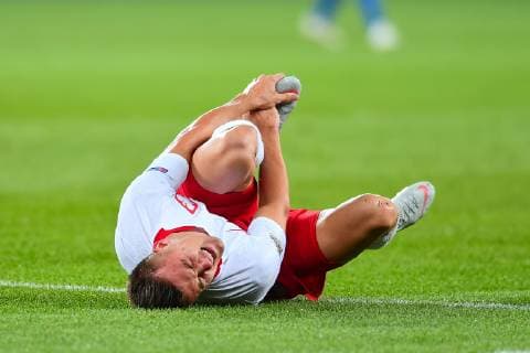 Fußball, Nations League, Polen - Italien 2018.10.14 Chorzow Pilka nozna UEFA Liga Narodow 2019 Polska - Wlochy N z Arkadiusz Reca kontuzja Foto Pawel Andrachiewicz PressFocus 2018.10.14 Chorzow Football UEFA Nations League 2019 Poland - Italy Arkadiusz Reca kontuzja Credit: Pawel Andrachiewicz PressFocus NEWSPIX.PL --- Newspix.pl  20181014_PF_PA526