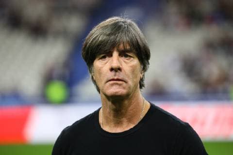 National coach Joachim Loew Germany Germany 16 10 2018 France vs Germany 4 Gameday UEFA Nations League Stade de France DISCLAIMER DFB regulations prohibit any use of photographs or video sequences