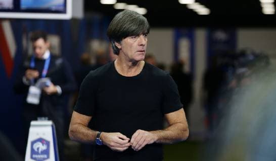 Paris Football Nations League France vs Germany Coach Joachim Loew GER DFB regulations prohibit any use of images as image sequences and or quasi video