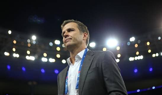16 10 2018 Football UEFA Nations League Group 1 Gameday 4 France Germany at Stade de France Paris Manager Oliver Bierhoff Germany DFL and DFB regulations prohibit any use of photographs