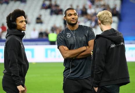 Leroy Sane Germany Germany Jonathan Tah Germany Germany Julian Brandt Germany Germany 16 10 2018 France vs Germany 4 Gameday UEFA Nations League Stade de France DISCLAIMER DFB regulations prohibit any use of photographs