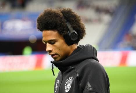 Leroy Sane Germany Germany 16 10 2018 France vs Germany 4 Gameday UEFA Nations League Stade de France DISCLAIMER DFB regulations prohibit any use of photographs as video clips or video
