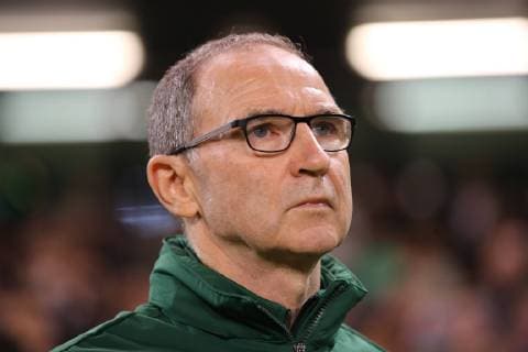 UEFA Nations League, Aviva Stadium, Dublin 16 10 2018 Republic of Ireland vs Wales Ireland manager Martin O Neill during the National Anthems Martin O Neill 16 10 2018  Copyright: x©INPHO RyanxByrnex RB2_9316