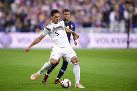 Fußball, Nations League, Frankreich - Deutschland Mats Hummels (Allemagne) FOOTBALL : France vs Allemagne - Ligue des Nations UEFA - St Denis - 16 10 2018 JBAutissier Panoramic 