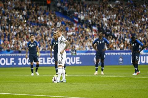 Toni Kroos (Allemagne) tir penalty FOOTBALL : France vs Allemagne - Ligue des Nations - 16 10 2018 GwendolineLeGoff Panoramic 