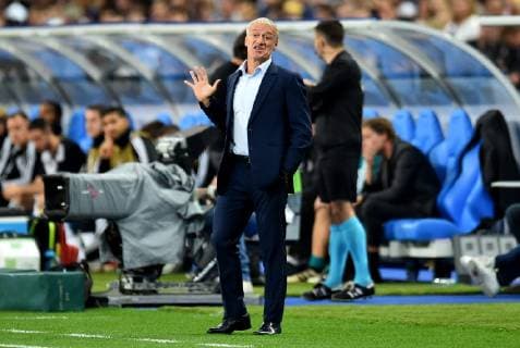 Football UEFA Nations League France Germany on 16 10 2018 at the Stade de France in Paris Didier Deschamps head coach France DFB regulations prohibit any use of photographs xTTx