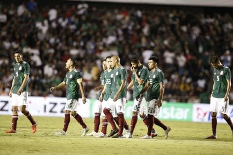 October 16 2018 EUM20181016DEP20 JPG QUERETARO Qro SoccerFutbol Mexico Chile The Chilean national team defeats its Mexican counterpart in a friendly match held at the Corregidora stadium on the night of Tuesday, October 16, 2018 Photo Agency EL UNIVERSALAgustin SalinasRCC Latin News October 16 2018  - ZUMAu78_ 20181016_zaf_u78_096 Copyright: xElxUniversalx