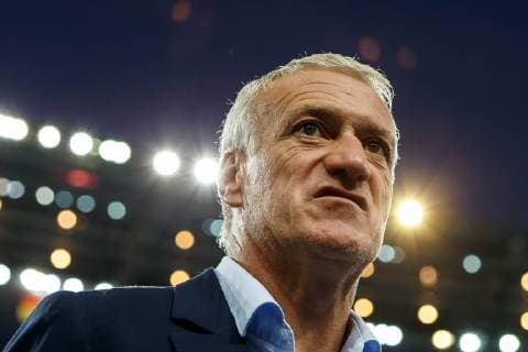 Paris France 16 10 2018 UEFA Nations League League A Group 1 France Germany Coach Didier Deschamps FRA is watching DeFodi048