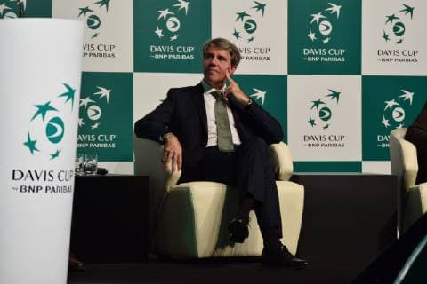 Presentation of the Davis Cup in Madrid Madrid Spain 17 10 18 Presentation of Davis Cup in Madrid  xx xx