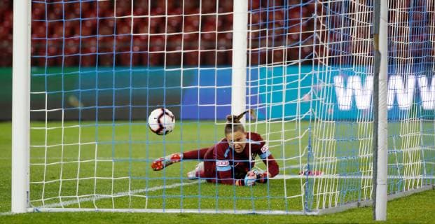 17 10 2018 Letzigrund Stadium Zurich SWITZERLAND Season 2018 2019 Women UEFA Womens Champions League First leg FC Zürich Women Bayern Munich Goalkeeper Elvira Herzog FCZ Women at 0 1