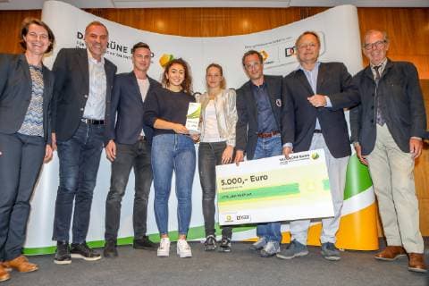 Awarding of the Green Ribbon of the DOSB and the Commerzbank 2018 to the LTTC Rot Weiss Berlin 17 10 2018